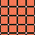 Modern Plaid Grid - Pink Orange & black Bold Geometric Checker-Halloween Image