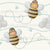 Buzzing Bees and Clouds On Ivory | Bee Happy Collection Image