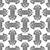 Greek Ornament, Greek Key, Black on White Image