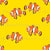 Clownfish on Yellow - We See Sea Creatures Image