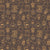 Cafe Elements Line Art on Dark Brown Image