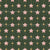 Watercolor Pink and Gold Stars On Forest Green - Colorway Forest - Over The Moon Collection By JuneyB Design Image