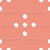 Dots on pink coral Image