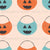 Boy's Halloween Pails on Cream _ Spooky Sweet Collection Image