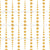 VERTICAL DOTTED STRIPES WITH OP ART EFFECT in warm yello on white. Bold modern Polka Dots as repeating circle motif with varied scale create a bold graphic look. Ideal for apparel, upholstery, gift wrap, interiors, sewing, and surface design projects. Image
