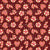 Peppermint Candy Gingerbread Cookies on Maroon Image