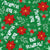 Bah Humbug! Christmas Floral in Green Image