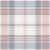Classic Check Plaid soft pink Light Blue cream, Cottagecore Walls, Cabincore Tartan, rustic farmhouse, cozy Country decor, stylish clothing, Baby Kids bedroom, timeless modern, trendy upholstery, cute pet Accessories, multicoloured Image