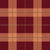 Classic Tartan Plaid In Warm Cinnamon Red Image