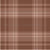 Classic Plaid in Rich Deep Brown Image