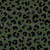 Cheetah print olive green and black, Leopard print, animal print design for blouses, dresses, activewear, Classic leopard design, jungle style, large cats, black cheetah, Halloween costumes Image
