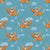 Bunny, teal, sky carrot, kids, airplane, Easter, whimsical, boys, girls Image