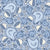 Spring Chicks and Hens in Blue Image