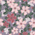 Large floral on purple - Cherry Blossom collection Image