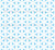 Geometric Pattern, Circles, Triangles, Flowers, Line Art, Baby Blue Image