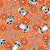 Cute But Feral Funny Raccoons in Orange Image