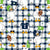 Silly Goose Football in Navy Blue and Green Image