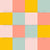 Retro  Pastel Checks Pink, Yellow and Mint Green Image