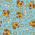 F-CAW-F Sarcastic Rude Roosters on Blue Image