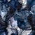 Twilight Navy Blue, Lavender and Grey Alcohol Ink Liquid Swirls Image