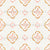 Pink and Mustard Yellow Boho Medallion Ikat Image