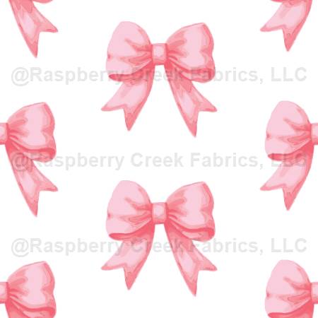 Ruban Jolie, Pretty Pink Ribbon - Raspberry Creek Fabrics