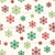 Snowflakes Dance From Christmas Collection in Traditional Color Palette Image