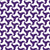 Houndstooth Pattern, Triskelion, Purple and White Image