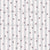 Classic Ticking Stripes in Silver Grey Elevated with Modern Tossed Hearts Image