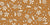 Tossed Autumn Floral with Cream Flowers on Ochre Yellow Image