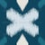 Ikat crosses on deep blue Image