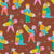 Bright Colorful Pencils and Cute Kids Classroom Stationery on Brown Image