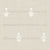 Ragworts Wildflowers in Geometric Order on Linen Texture in White on Beige Image