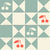 Pick your own cherries - checks cream green by dalightdesign Image