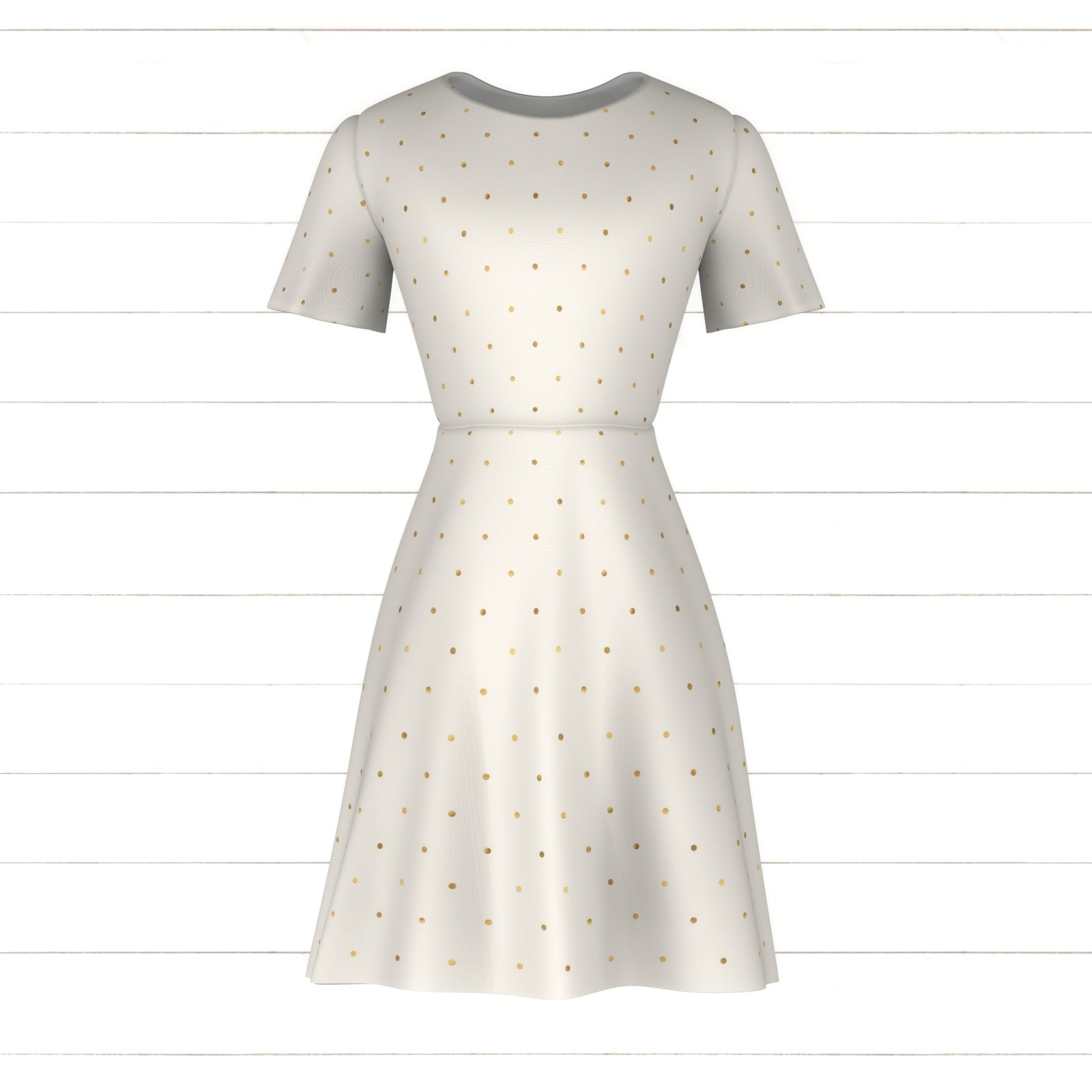 Merry Little Dots- Cream