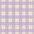 Gingham Checkered Pattern Satin Linen and Wisteria Purple Image