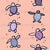 Baby Turtles in Purple on Pink, Tiny Turtles Tale by Jaslyn Lim of The LILI Path Image
