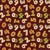 Gingerbread Cookie Numbers on Maroon Image
