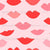 Valentines Day Kisses in Red and Pink Image