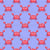 Cute Red Crabs on Blue Image