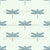 Vintage Dragonfly Pattern Dream Dragonfly Collection Frosted Mint Blue Wallpaper Image