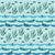 Seals Seaweed Waves on Aqua Image