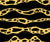 Poison Dart Frog Stripes Yellow and Black Image