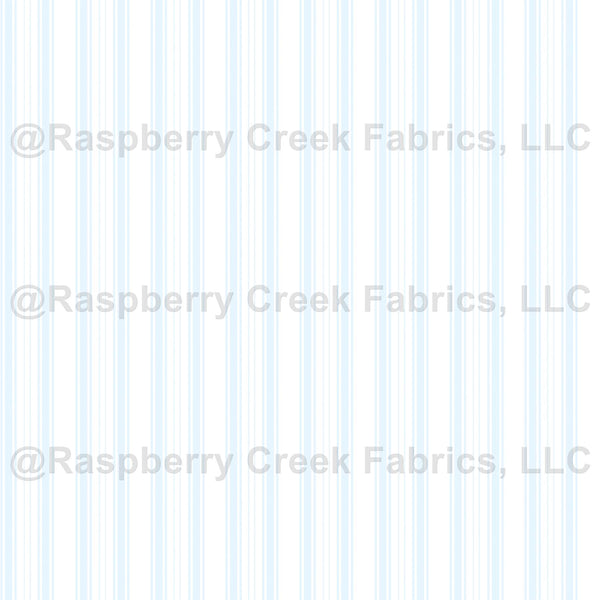 Blue Stripes - Raspberry Creek Fabrics