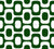 Dark Green Ipanema Pattern, Ipanema Sidewalk, Beach Pattern, Brazil Image