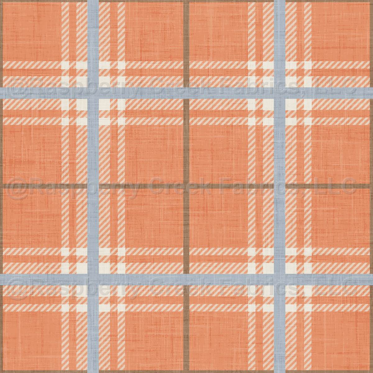 Fall Faux Flannel Plaid Pumpkin