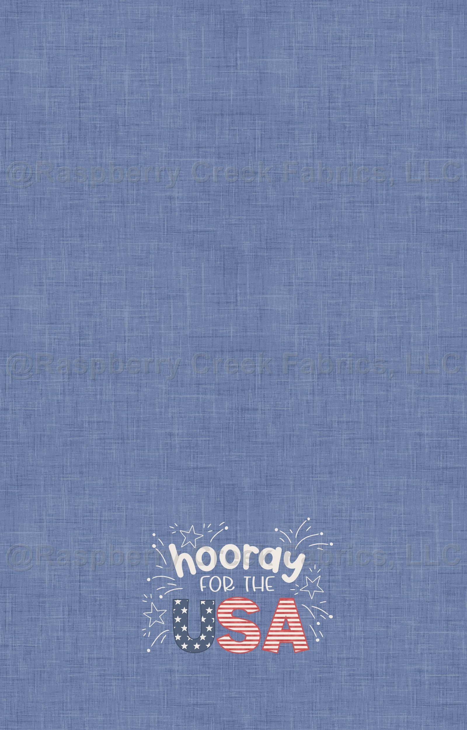 Yankee Doodle Tea Towel Panel- Hooray for the USA