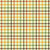 Tattersall Check in Red Yellow Green and Brown on Pastel Green Image