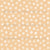 Textured White Dots and Pastel Orange Organic Abstract Tan Monochrome Image