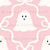 Ghosts and Bows on Light Pink Image